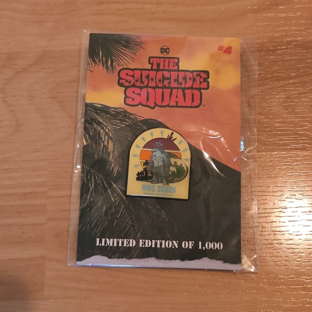 The Suicide Squad King Shark Pin DC